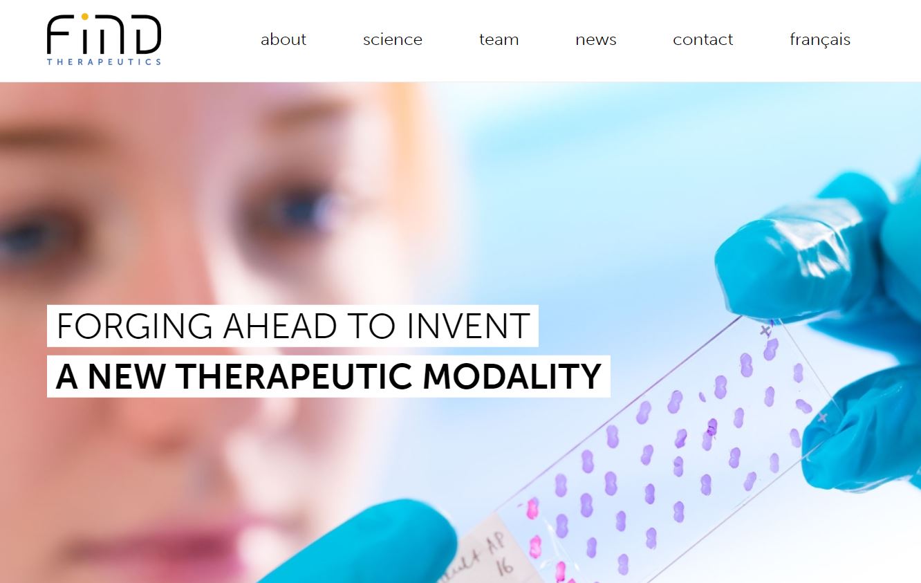 site web Find Therapeutics